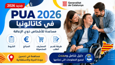مساعدة PUA 2026 في كاتالونيا: الشروط والمبالغ وطريقة التقديم